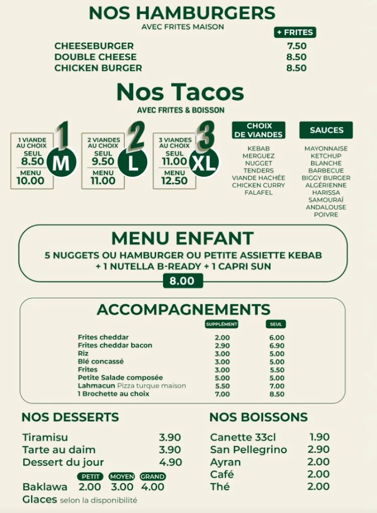 Greedy Cow Bakes menu 7