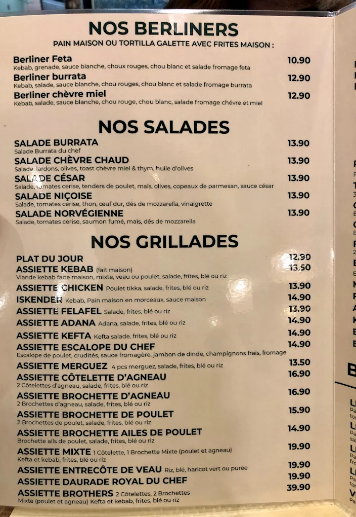 Greedy Cow Bakes menu 4