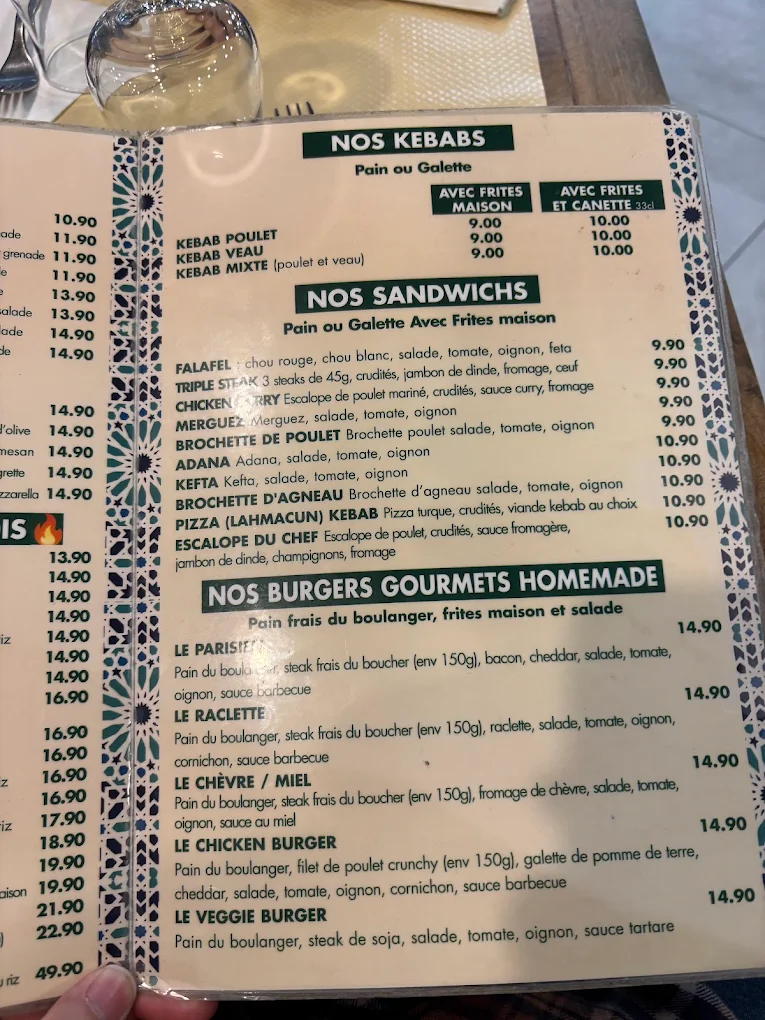 Greedy Cow Bakes menu 1